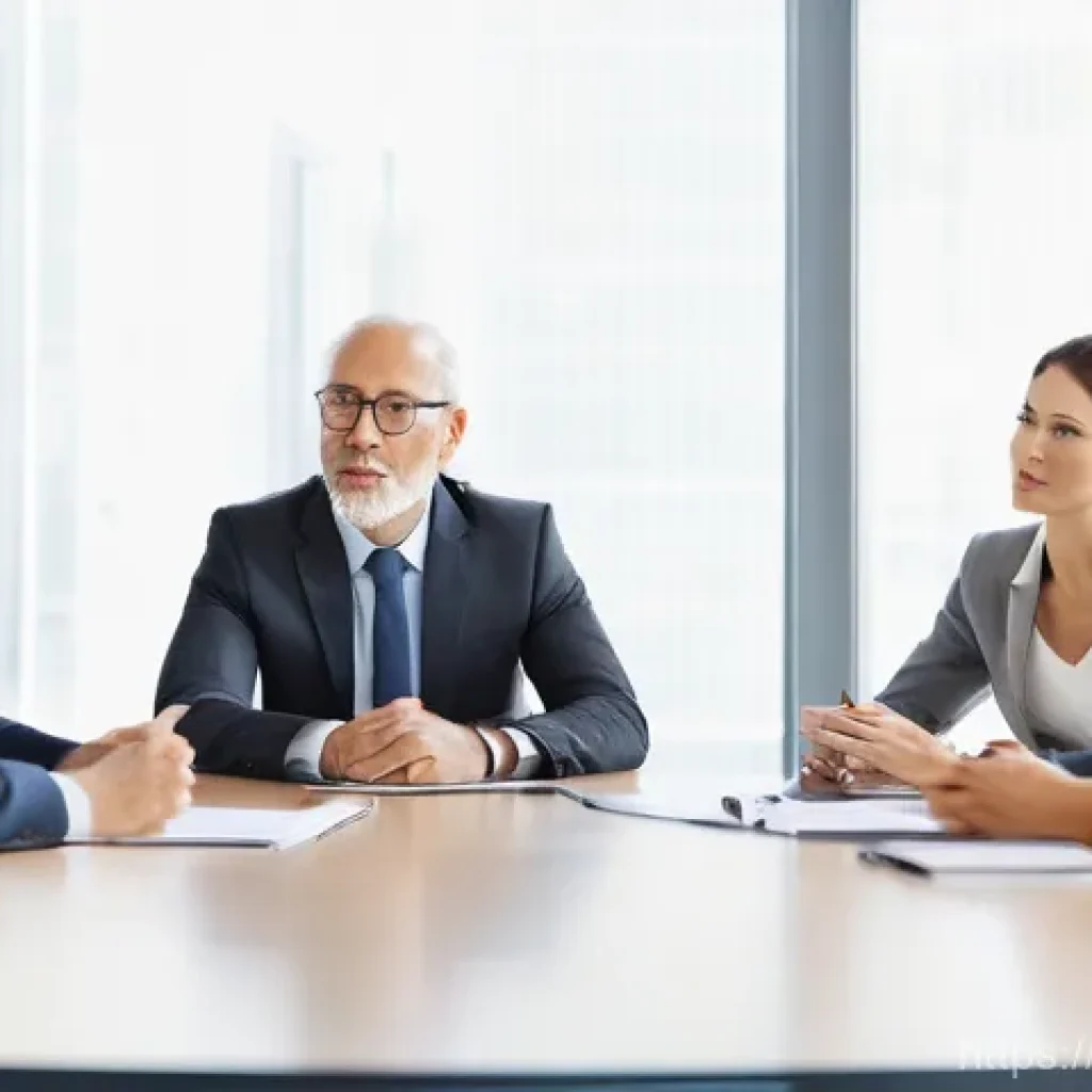 국제 협상 전략과 외교 기술 - **Prompt 1: Empathetic Dialogue in a Global Meeting**
    "A diverse group of five professionals, me...