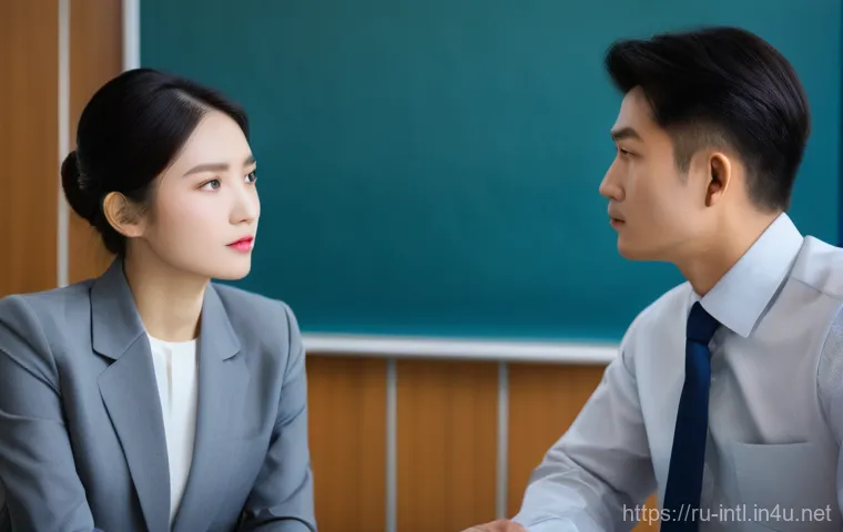 국제 협상 전략과 외교 기술 - **Prompt 1: Empathetic Dialogue in a Global Meeting**
    "A diverse group of five professionals, me...