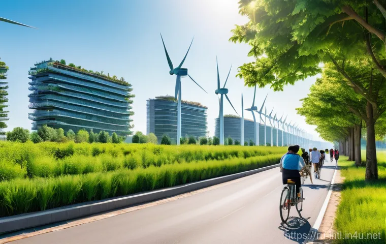 기후 변화 대응 국제 협력 사례 - **Global Collaboration for a Sustainable Future:**
    A visually engaging, high-resolution image de...
